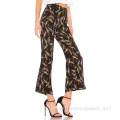 High QWuality Golden Leaves Long Pants for Women